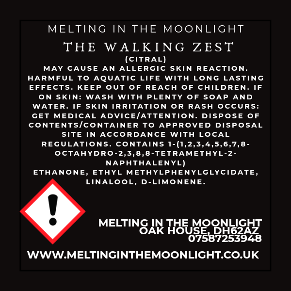 The Walking Zest Wax Melts
