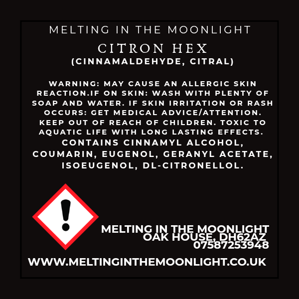 Citron Hex Wax melts