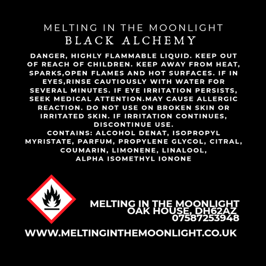 Black Alchemy Body Mist Spray 120ml