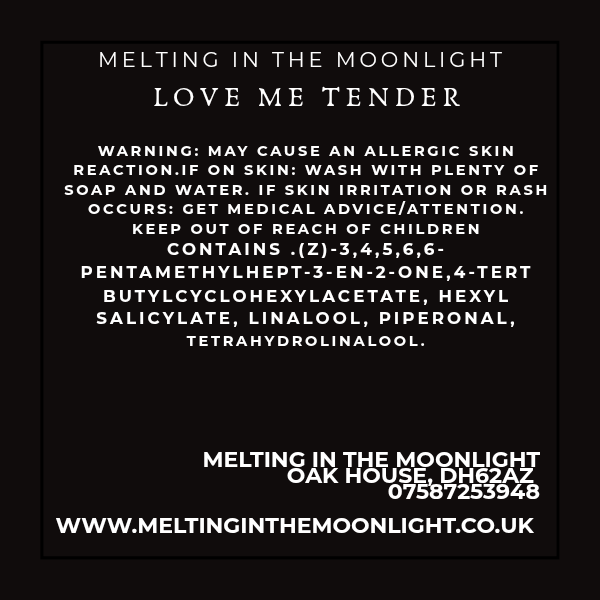 love me tender Wax Melts