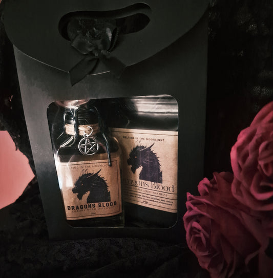 Dragons blood Luxury Reed & Melt gift set