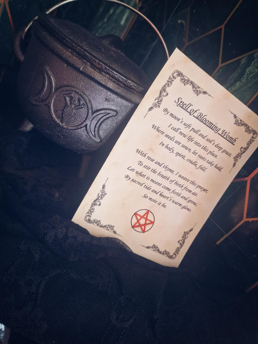 Spell of Blooming Womb A6 Spell Card
