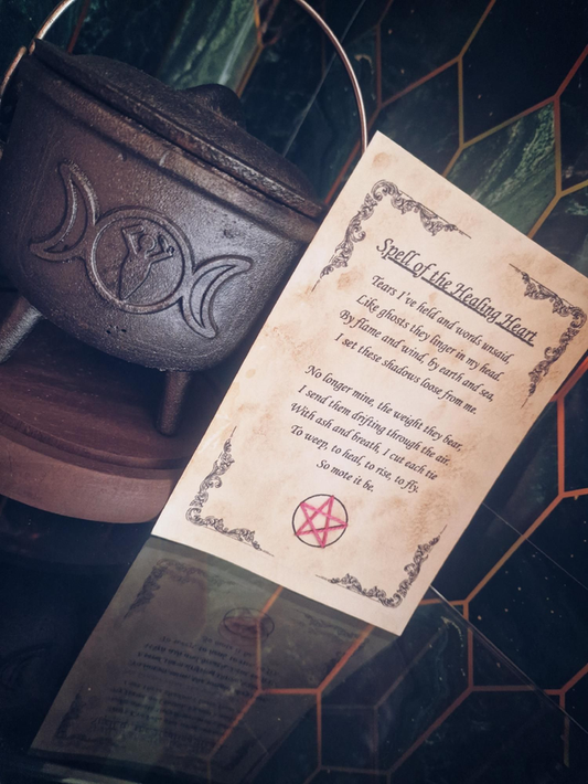 Spell of The Healing Heart A6 Spell Card