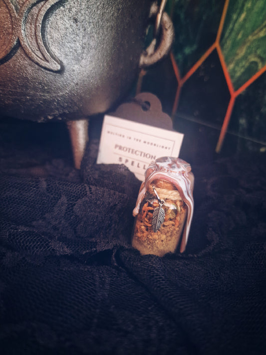 Protection spell jar