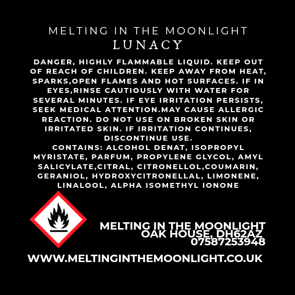 Lunacy Body Mist Spray 120ml