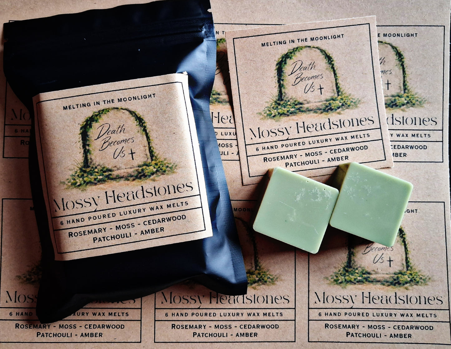 Mossy Headstones Wax Melts